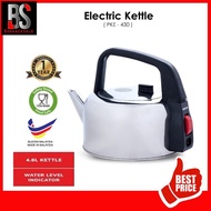 Phison Stainless Steel Electric Kettle 4.6 Litre / Cerek Elektrik 4.6 Liter Phison (PK-430) - Sirim 