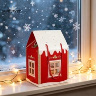someryer|  Seasonal Gift Wrapping Ideas Holiday Gift Packaging Festive 3d Pop Up Christmas Cottage G