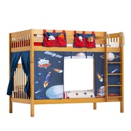 Tomato KidZ เตียง2ชั้น รุ่น Youth bunk+ผ้าม่าน | ติดตั้งฟรีในกทมและปริมณฑล |เตียงไม้จริง| นอนได้ตั้ง