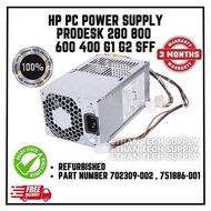 🇲🇾【CHEAPEST】HP ProDesk 280 600 800 G1 G2 400 G1 SFF Power Supply Unit | PSU 702309-001 702309-002 75