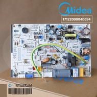 17122000040894 แผงวงจรแอร์ Midea แผงบอร์ดแอร์ไมเดีย บอร์ดคอยล์เย็น MSAFC-18CRDN8-QD0