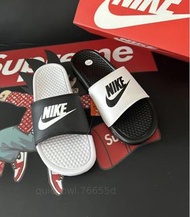 Nike 男款拖鞋 黑白鴛鴦配色