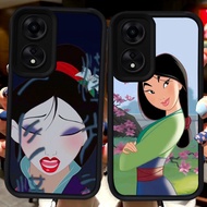 Black Casing for OPPO A60 A98 A38 A78 A17K A18 A17 A58 5G H26 Mulan