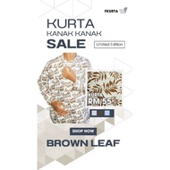 Kurta Kids Brown Leaf