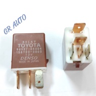 ORIGINAL JAPAN 2HAND HALFCUT TOYOTA DENSO 5PIN 12V RELAY 90987-04004