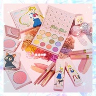 【預訂】美少女戰士外國ColourPop聯乘限定化妝品系列 sailor moon 粉盒 露娜 眼影盒 唇膏 唇彩 閃粉 百變小櫻 小魔女doremi 光之美少女 守護甜心 唱k小魚仙 魔界女王候補生