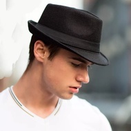 Laken Jaz Maroon Wool Fedora Hat