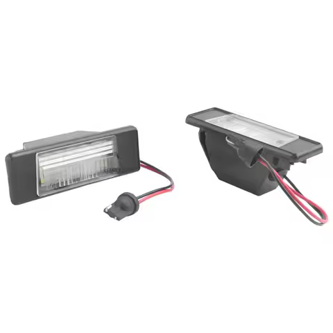 A65P-2PCS Car Trunk Number License Plate Light For Nissan Pathfinder R51 Versa Nismo Infiniti Q50