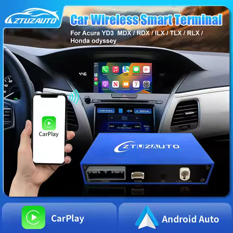 Car Ai Box Wireless Apple Carplay Android Auto For Acura YD3 MDX RDX TLX ILX RLX Honda Odyssey Origi