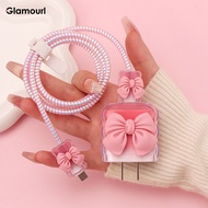 1 Set of 5 items Samsung 25w/15w Butterfly Charger cable protector Silicone Wave Edge Case Love Char