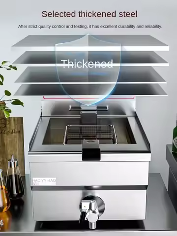 220V fryer Commercial electric fryer Large capacity electric fryer deep-fried dough sticks AM