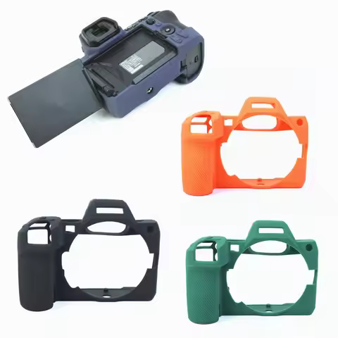 Z5II Rubber Silicon Case Body Cover Protector Frame Skin for Nikon Z5 II, Z5 Mark II Mirrorless Came