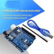 (KB) UNO R3 CH340 ATMEGA328P PLUS CABLE AND PIN HEADER COMPATIBLE