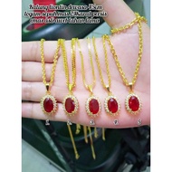 24k gold plated metal necklace