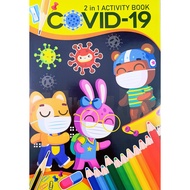 COVID-19 Education Book B5 2 in 1 Activity Book - COVID-19