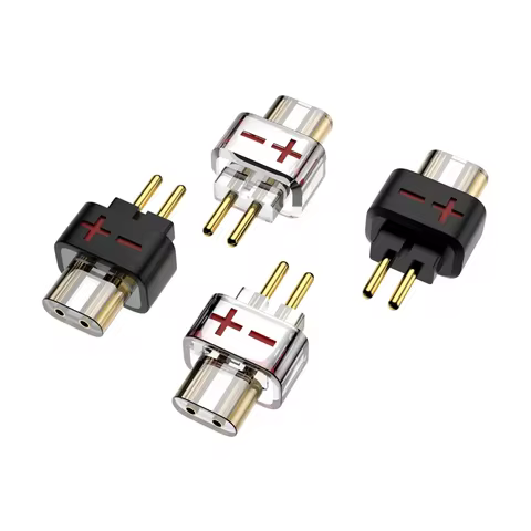 HIFI QDC Female to 0.78 2 Pin Male Jack to Earsets Earphone Adapter for SHUOER CONDUCTOR/SINGER/SOLO