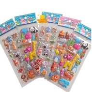 Children's Animal Motif Stickers/ Animal Stickers/ Children's Educational Toys Embossed Stickers