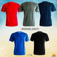 MEN PLAIN T-SHIRT MICROFIBER CASUAL SHORT SLEEVES STRETCHABLE (BAJU T-SHIRT KOSONG LELAKI) MTK