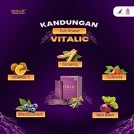 VITALIC Black Currant|Minuman Serbuk Herbal Menambah Vitalitas Pria -