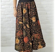 SKIRT BATIK VIRAL HARGA SERENDAH/ Check out Ready ROK BATIK ROK JUMBO ROK KEBAYA/REAL PICT ROK BATIK/ROK TRENDY Brown Slope