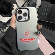VIVO X200 VIVO X200 PRO CASE IMD SOCOOL BLACK CASE SOCOOL VIVO X200 VIVO X200 PRO