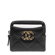 CHANEL 香奈兒 銀包 AP2086 金扣 短身拉鏈款銀包