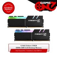 G.Skill Trident Z RGB DDR4-3600 CL18 1.35V 32GB (2x16GB) Desktop Memory (F4-3600C18D-32GTZR)