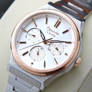 2A09 Silver Rosegold - Jam Alexandre Christie Wanita Terbaru 2024 Ori