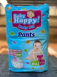 Baby Happy Diapers; popok; pampers M; L; XL; XXL