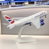 C 20Cm A380 Britain Aires Ta Decorations 1:400 Metal Airplane Model Plane Alloy