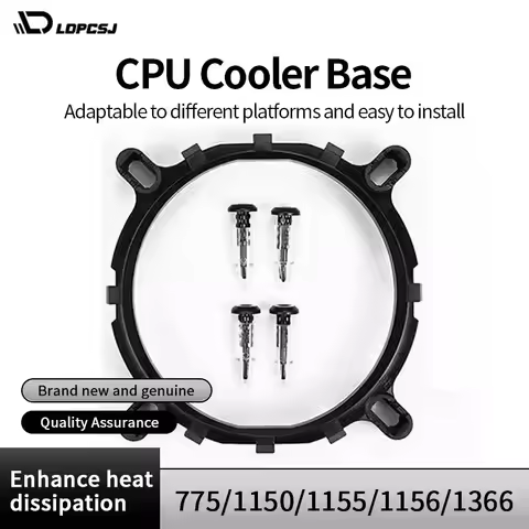 Int motherboard bracket 1366/115X/775 heat sink fan CPU base motherboard bracket 12th generation CPU