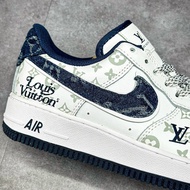 [Ready Stock Free Shipping][Ready Straw Free<unk>] Louis Vuitton Protective Case Shoes Af1 Louis Vui