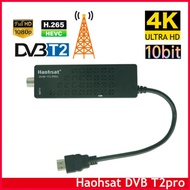 【Limited Quantity】 Haohsat Tv 4k Hevc Dvb-T2 Pro Dvb Digital Terrestrial Decoder Dvb T2 Tv Hd Tuner 