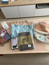 （金蓮）（更正）韓系保暖加厚毛絨漁夫帽 奶油冬日8色打底衫 新款高腰收腹提臀鯊魚褲 超級快充4線行動電源