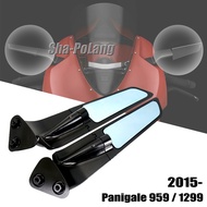 New motorcycle accessories 959 1299 Aerodynamic rearview mirror Fixed wing rearview mirror kit For DUCATI 959 1299 Panigale 2015 2016 2017 2018 2019
