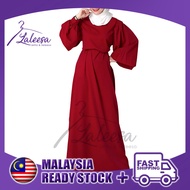 LALEESA DRESS BISMA LD245255 Jubah Muslimah Jubah Abaya Dress Muslimah Plus Size Baju Raya 2024