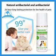 LJQ Pet Wound Spray Pet Antibacterial Spray for Skin 100ml Wound Repair Fluid for Dogs and Cats A54