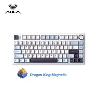 AULA | AULA F75HE Mechanical Keyboard Magnetic Switch 75% 80 Keycaps 8K Polling Rate Tri-mode RGB Ho