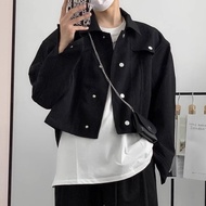 XMAN S-5XL Men's Fashion p Tops Long Sves Solid Color Suit Jacket