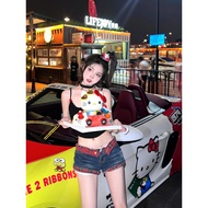 y2k y2k Women's Clothing y2k Pants American Shorts Denim Skinny Jeans Super y2k Wear Low-Waist yk1