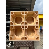 BREWOG 6 inch plannar Speaker Box Double already sanded smooth Box Speaker 6 Inch