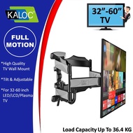 [Full Motion] For 32"-60" inch Plasma/LED/LCD TV Tilt Adjustable Up &amp; Down Double Arm Wall Mount Bracket