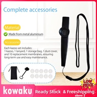 Kowaku Kazoo Sáo Nhạc Cụ Trọng Lượng Nhẹ Guitar Đối Tác Miệng Kazoo Cho Hiệu Suất Quà Tặng những ngư