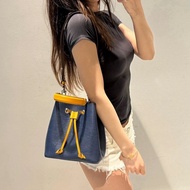 LV 路易威登 Neonoe bb 藍黃拼色 epi 水波紋 芯片款 尺寸約20x20x13