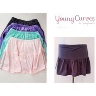Young Curves by Young Hearts Sports Skirt Pants