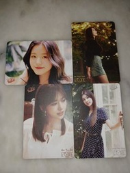 IZ*ONE yes card 姜惠元 李彩演 安兪真 張員瑛