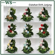 Gubahan Sirih Junjung Bekas Cincin Artificial / Gubahan Hantaran / Customise Gubahan Sirih Junjung H