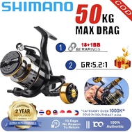 SHIMANO Reel Spinning Reel Metal Spool Pancing Braking Force Mesin Spinning Fishing Reel Line Cup
