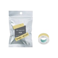 【KING JIM】TEPRA LITE 熱感式標籤薄膜自黏膠帶 11mm 煙燻黃