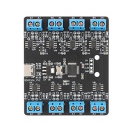 USB to 8 Channel RS485 Serial Board Type-C to 8 Way RS485 Serial Board Multi-Channel Uart Hub RS485 